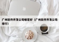 广州软件开发公司哪家好（广州软件开发公司排行）