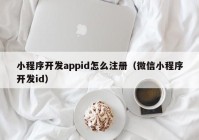 小程序开发appid怎么注册（微信小程序开发id）