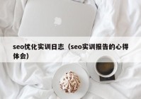 seo优化实训日志（seo实训报告的心得体会）