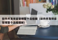 软件开发项目管理整个流程图（软件开发项目管理整个流程图解）